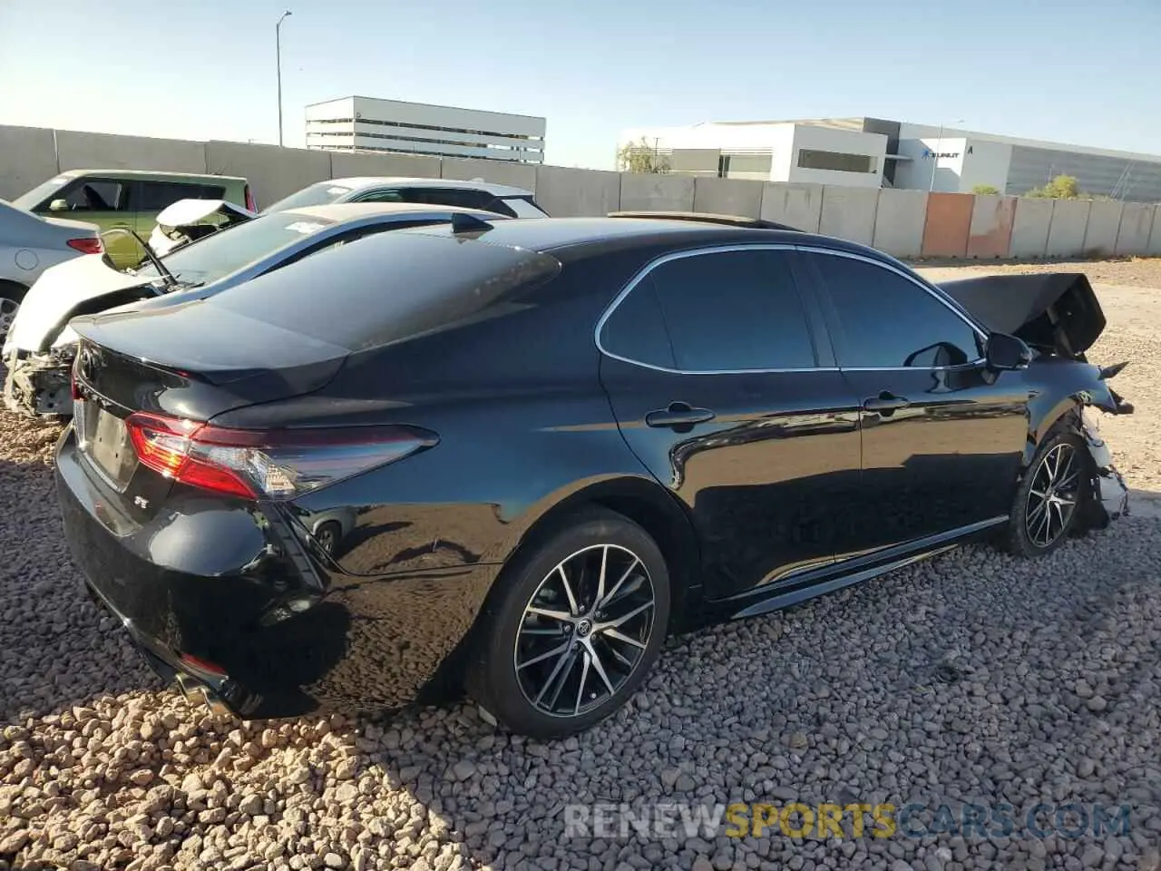 3 fotografías del automóvil dañado 4T1S11AK8PU796197 TOYOTA CAMRY 2023