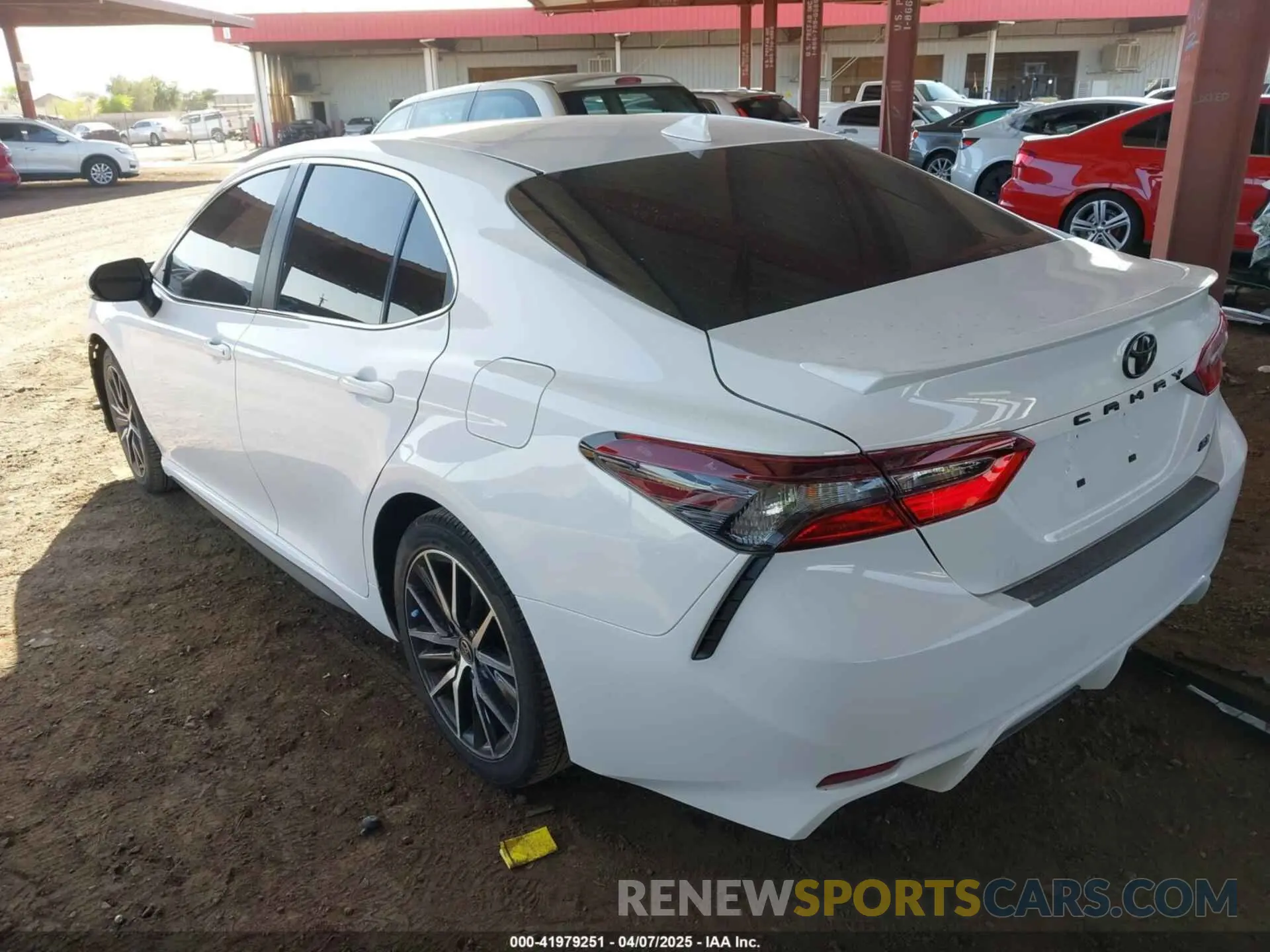 3 fotografías del automóvil dañado 4T1S11AK9PU143376 TOYOTA CAMRY 2023
