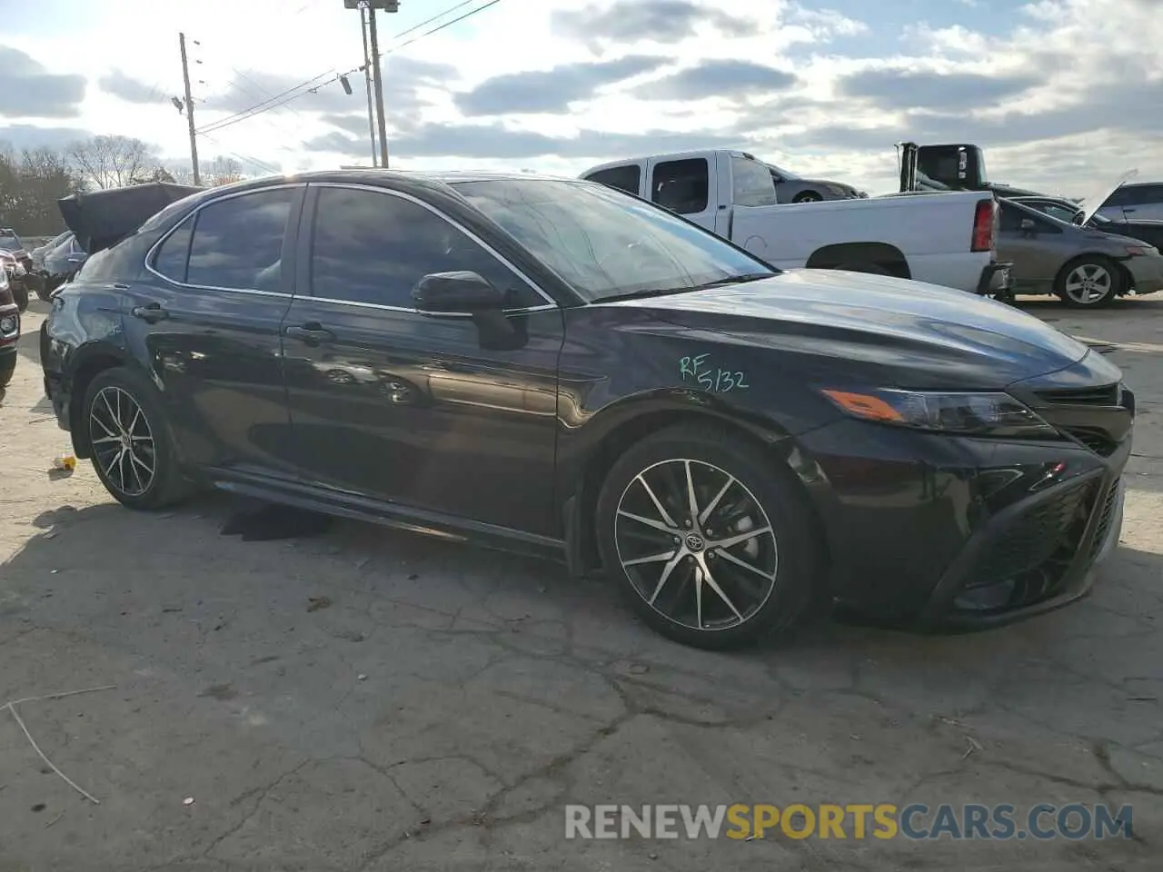 4 fotografías del automóvil dañado 4T1S11AKXPU763329 TOYOTA CAMRY 2023