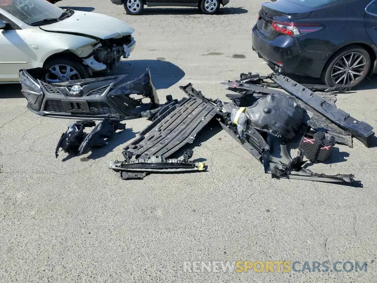12 fotografías del automóvil dañado 4T1S11AKXPU798291 TOYOTA CAMRY 2023