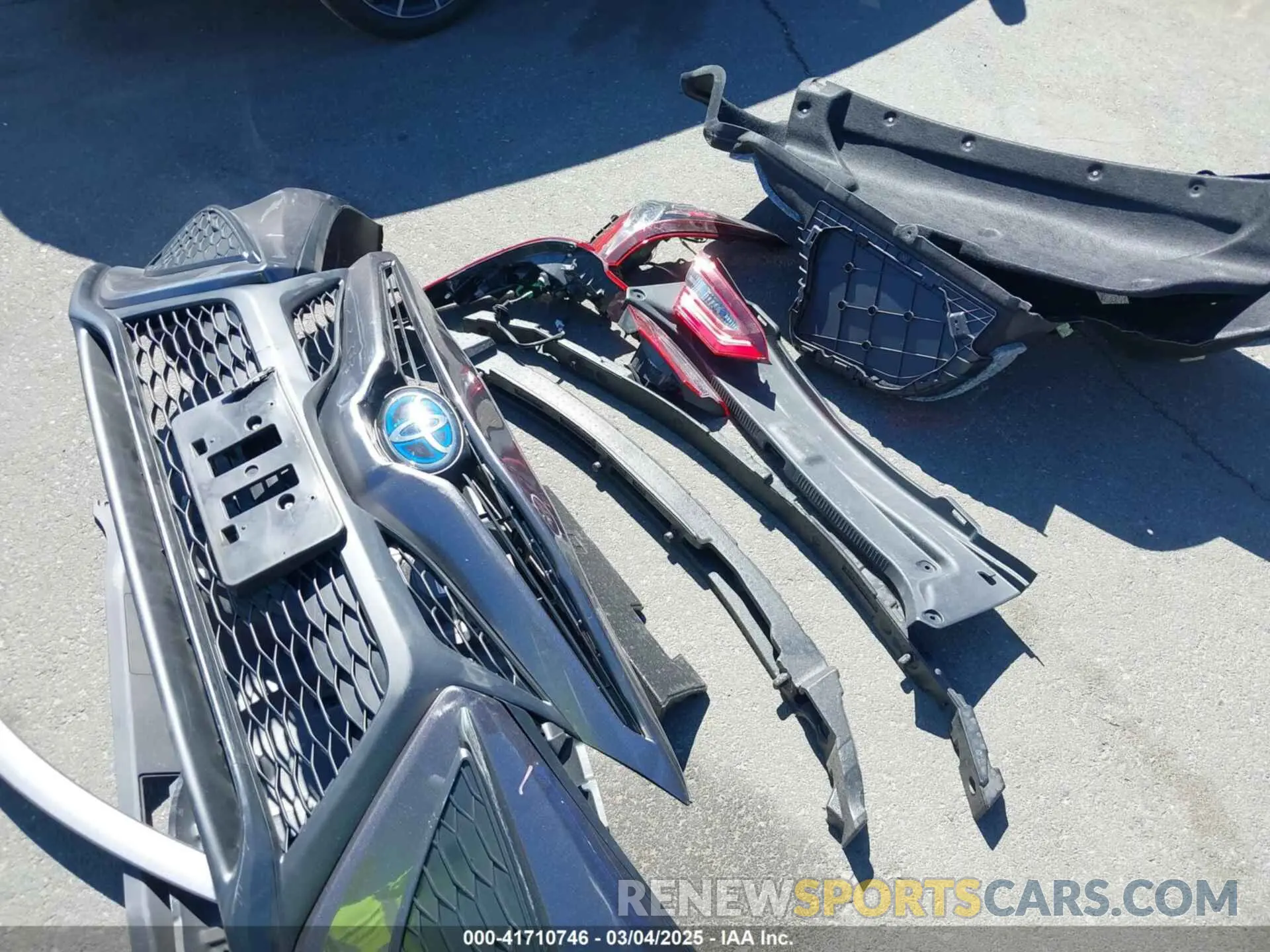 12 fotografías del automóvil dañado 4T1S31AK4PU613940 TOYOTA CAMRY 2023