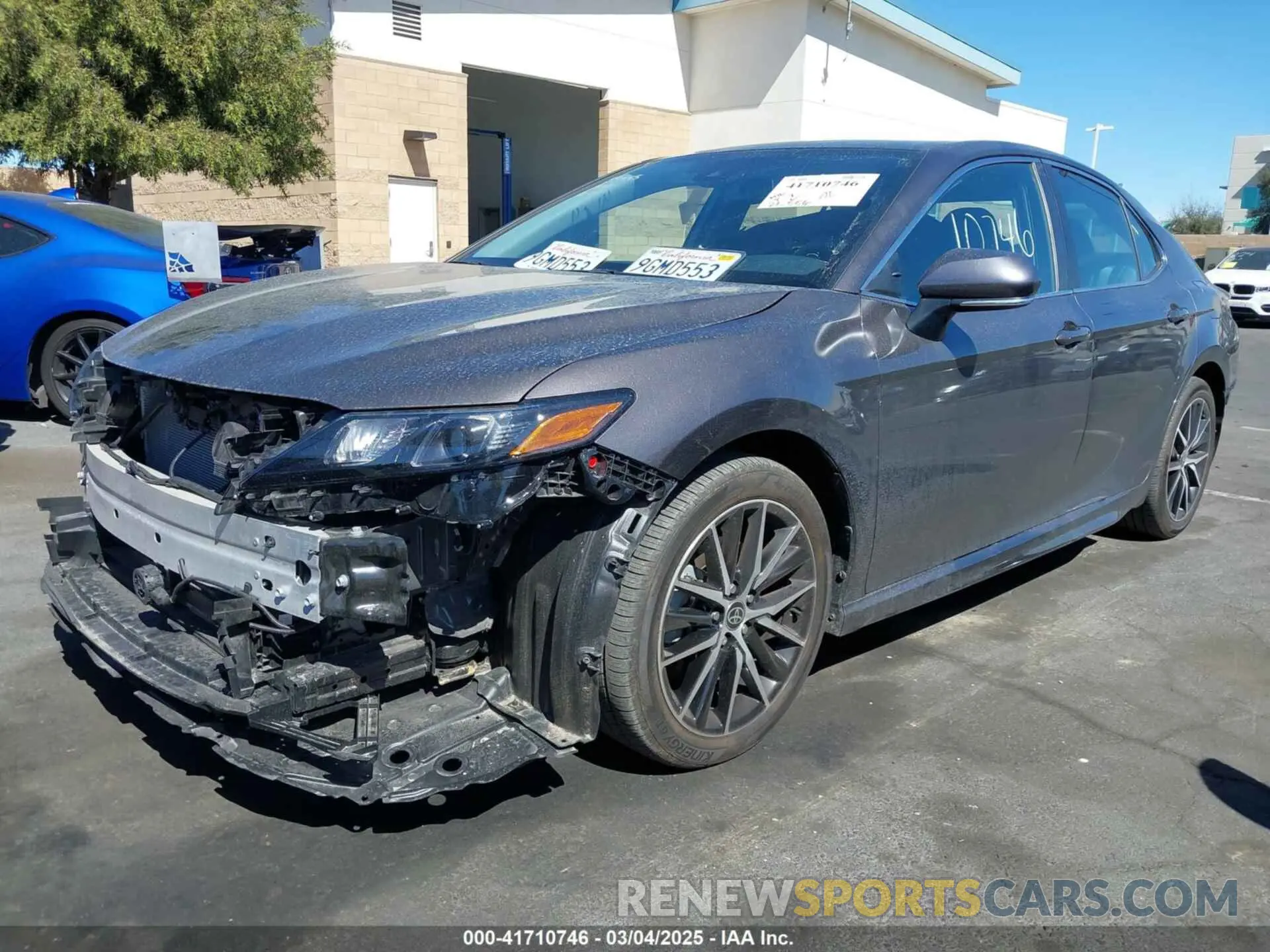 2 fotografías del automóvil dañado 4T1S31AK4PU613940 TOYOTA CAMRY 2023