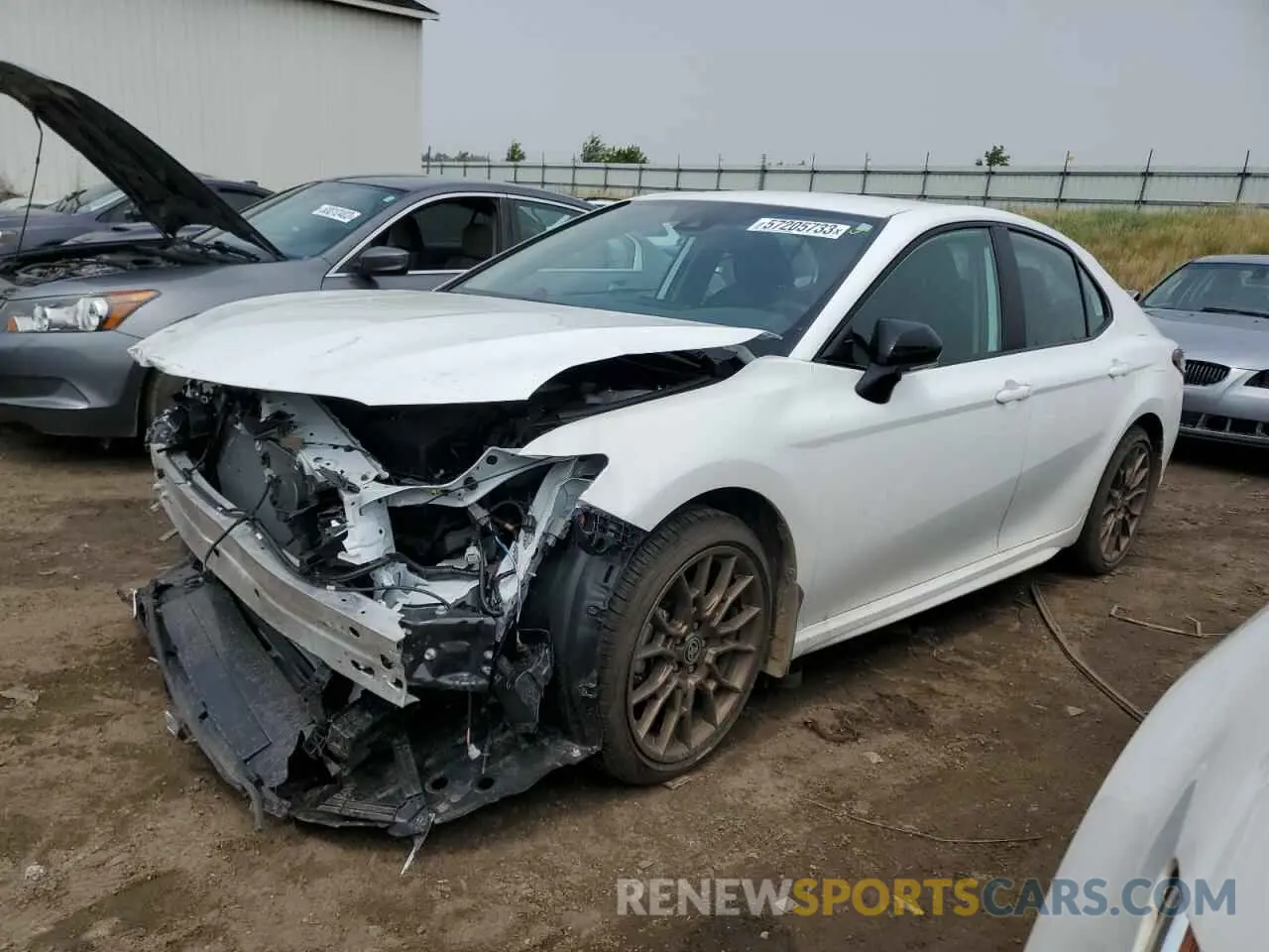 1 fotografías del automóvil dañado 4T1T11AK2PU106271 TOYOTA CAMRY 2023