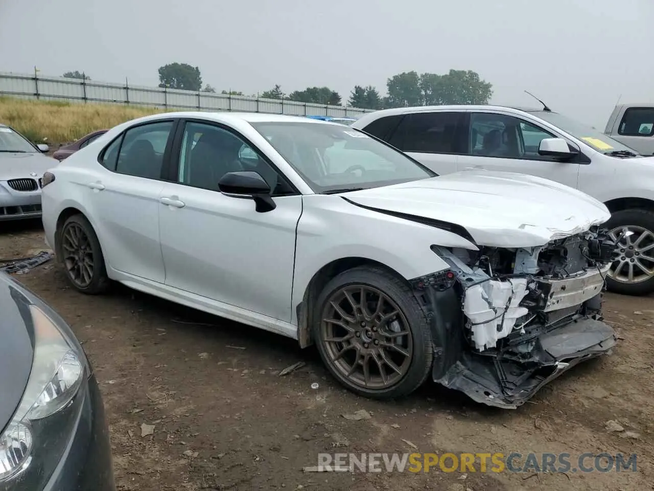 4 fotografías del automóvil dañado 4T1T11AK2PU106271 TOYOTA CAMRY 2023