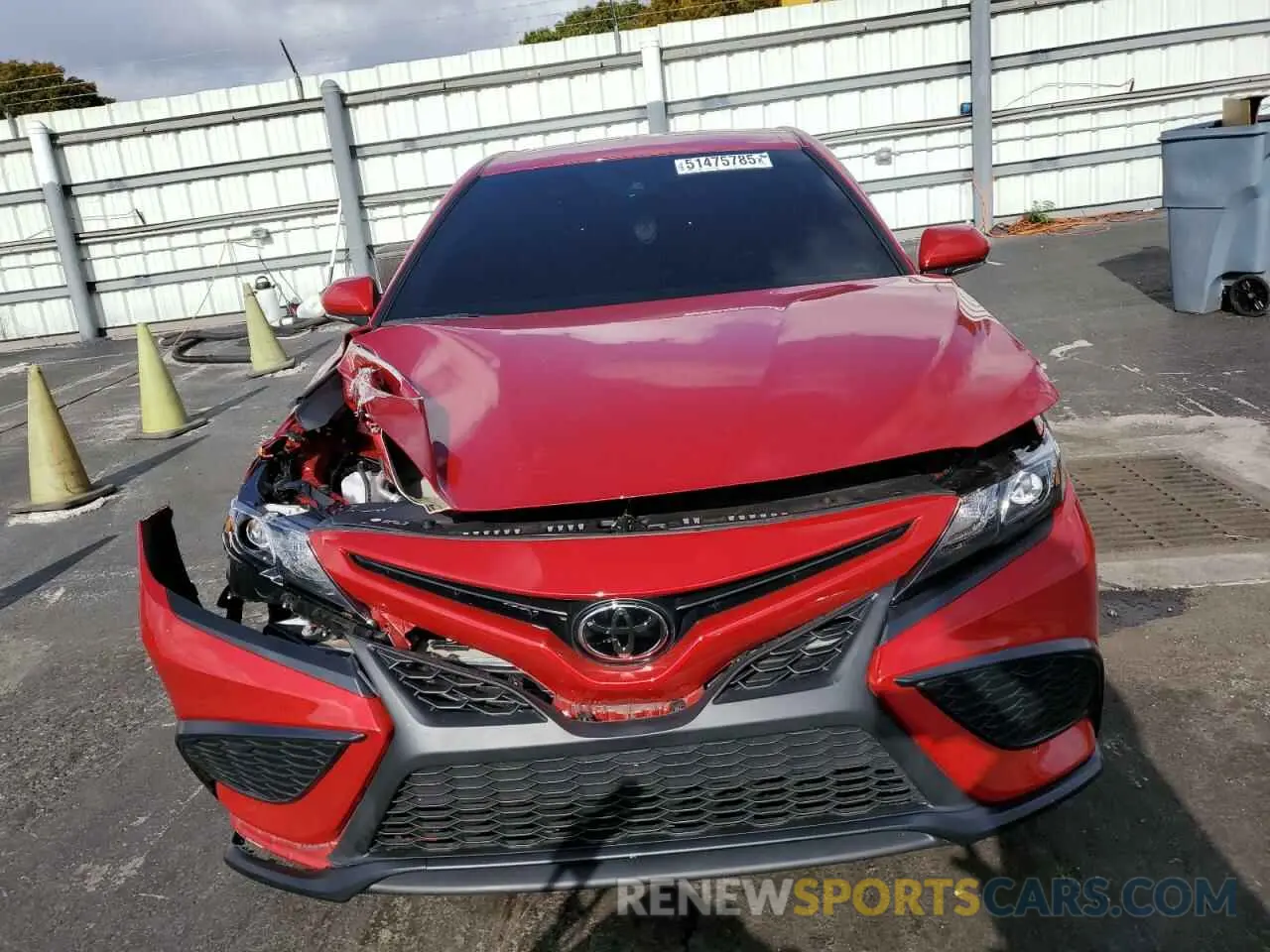 5 fotografías del automóvil dañado 4T1T11AK2PU127539 TOYOTA CAMRY 2023