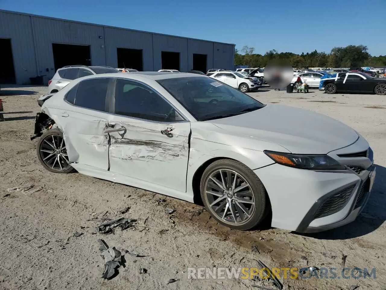 4 fotografías del automóvil dañado 4T1T11AK4PU115702 TOYOTA CAMRY 2023