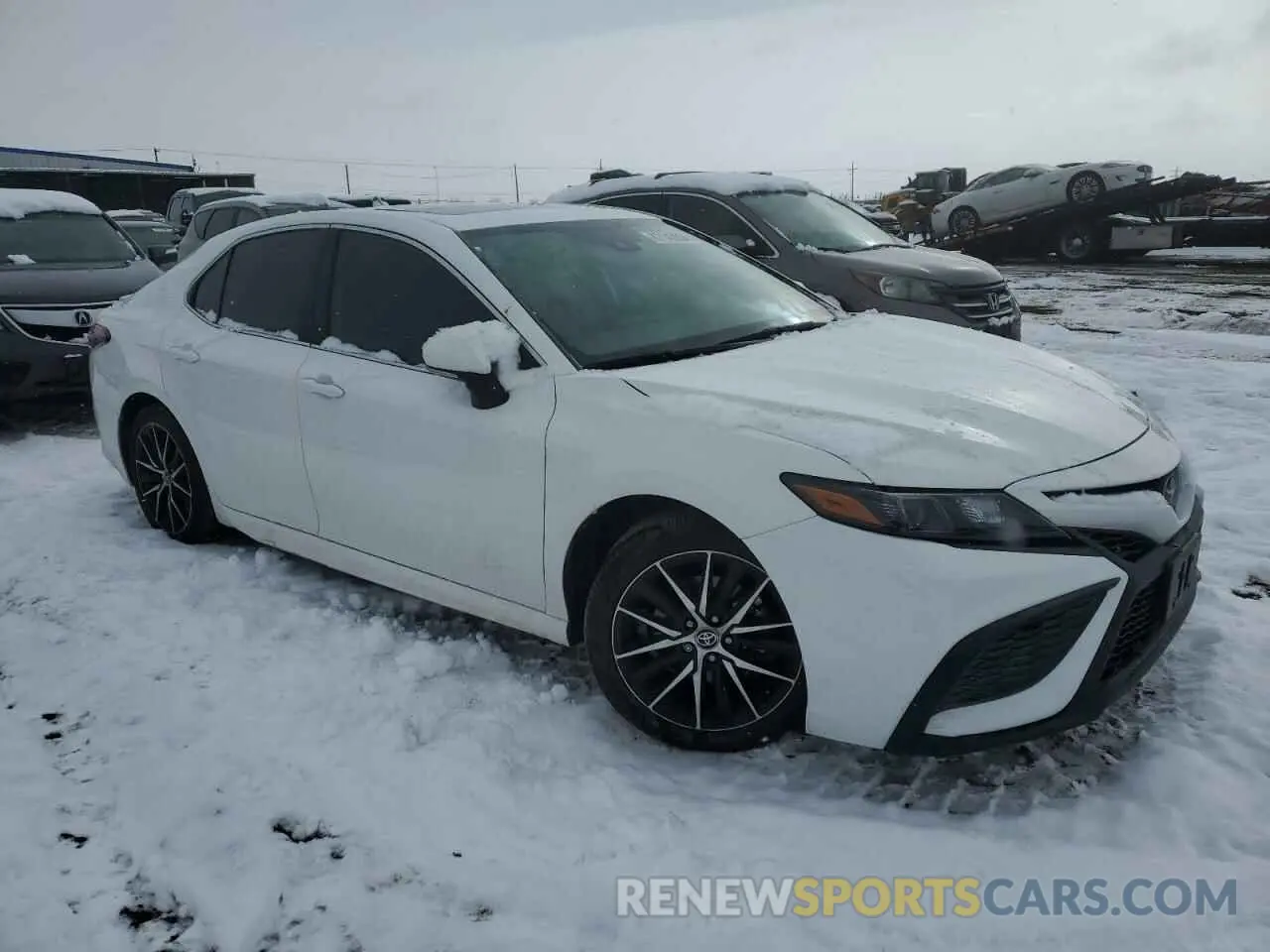 4 fotografías del automóvil dañado 4T1T11AK5PU790930 TOYOTA CAMRY 2023