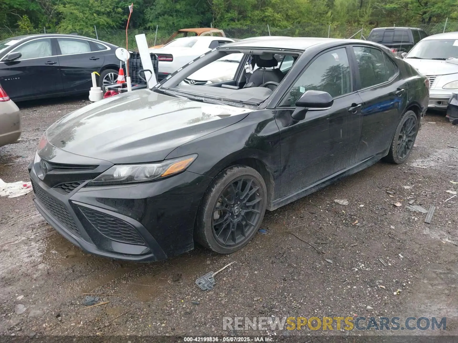 2 fotografías del automóvil dañado 4T1T11AK6PU112350 TOYOTA CAMRY 2023