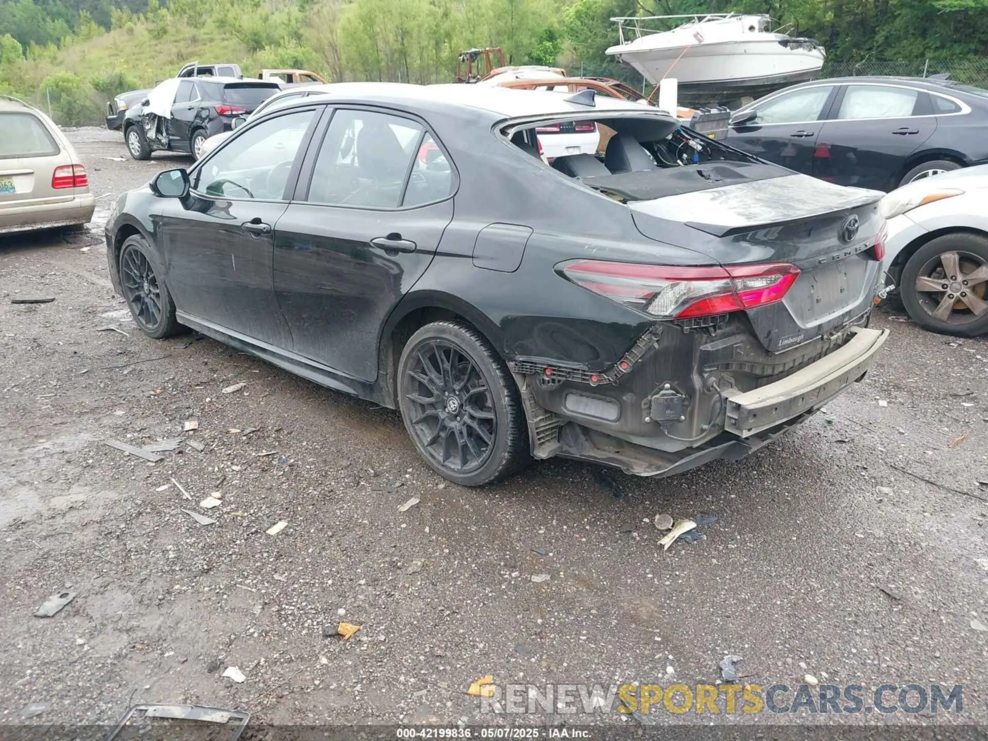 3 fotografías del automóvil dañado 4T1T11AK6PU112350 TOYOTA CAMRY 2023