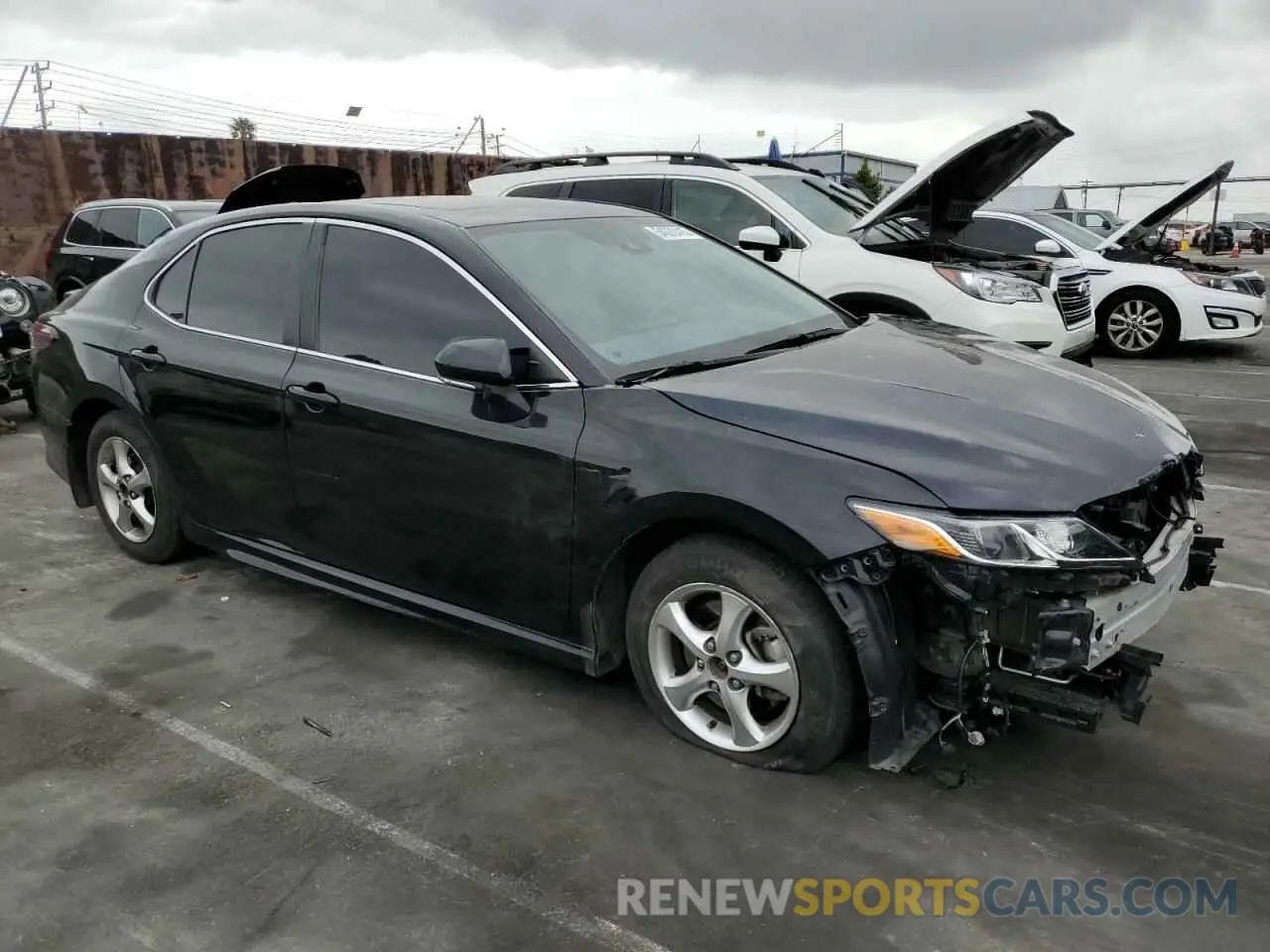 4 fotografías del automóvil dañado 4T1T11AK6PU730140 TOYOTA CAMRY 2023