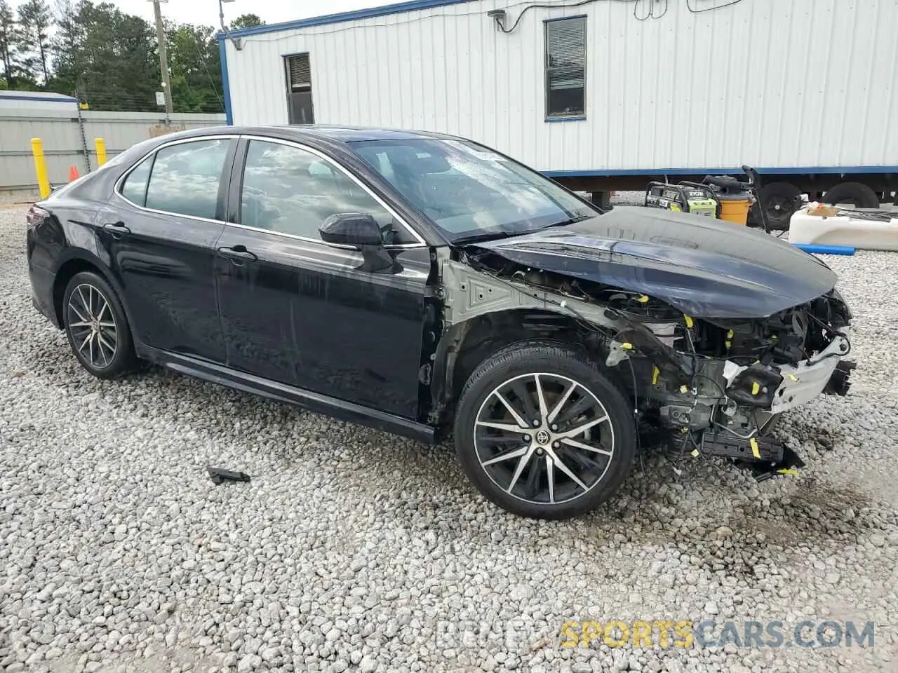 4 fotografías del automóvil dañado 4T1T11AK9PU811004 TOYOTA CAMRY 2023