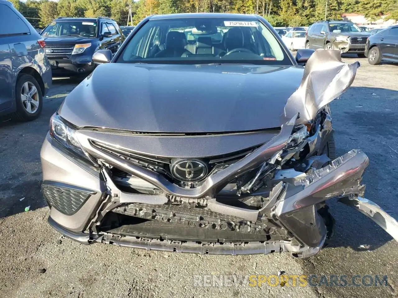 5 fotografías del automóvil dañado 4T1T11BK7PU104093 TOYOTA CAMRY 2023