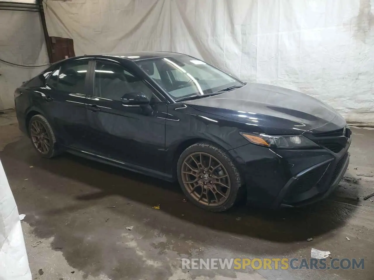 4 fotografías del automóvil dañado 4T1T11BK9PU092187 TOYOTA CAMRY 2023
