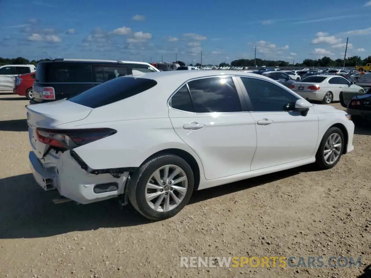3 fotografías del automóvil dañado 4T1C11AK2RU196962 TOYOTA CAMRY 2024