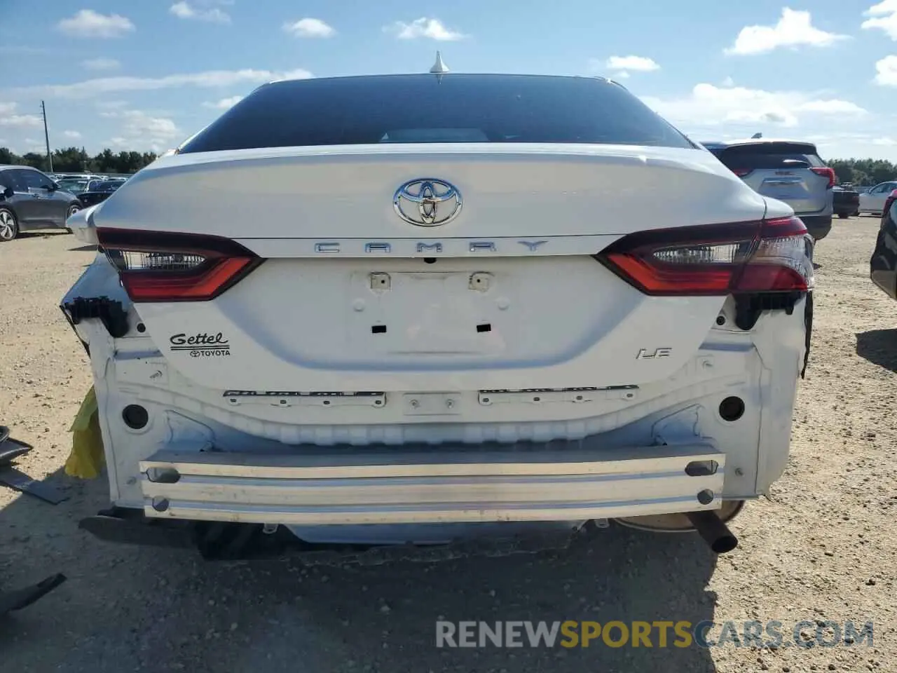 6 fotografías del automóvil dañado 4T1C11AK2RU196962 TOYOTA CAMRY 2024