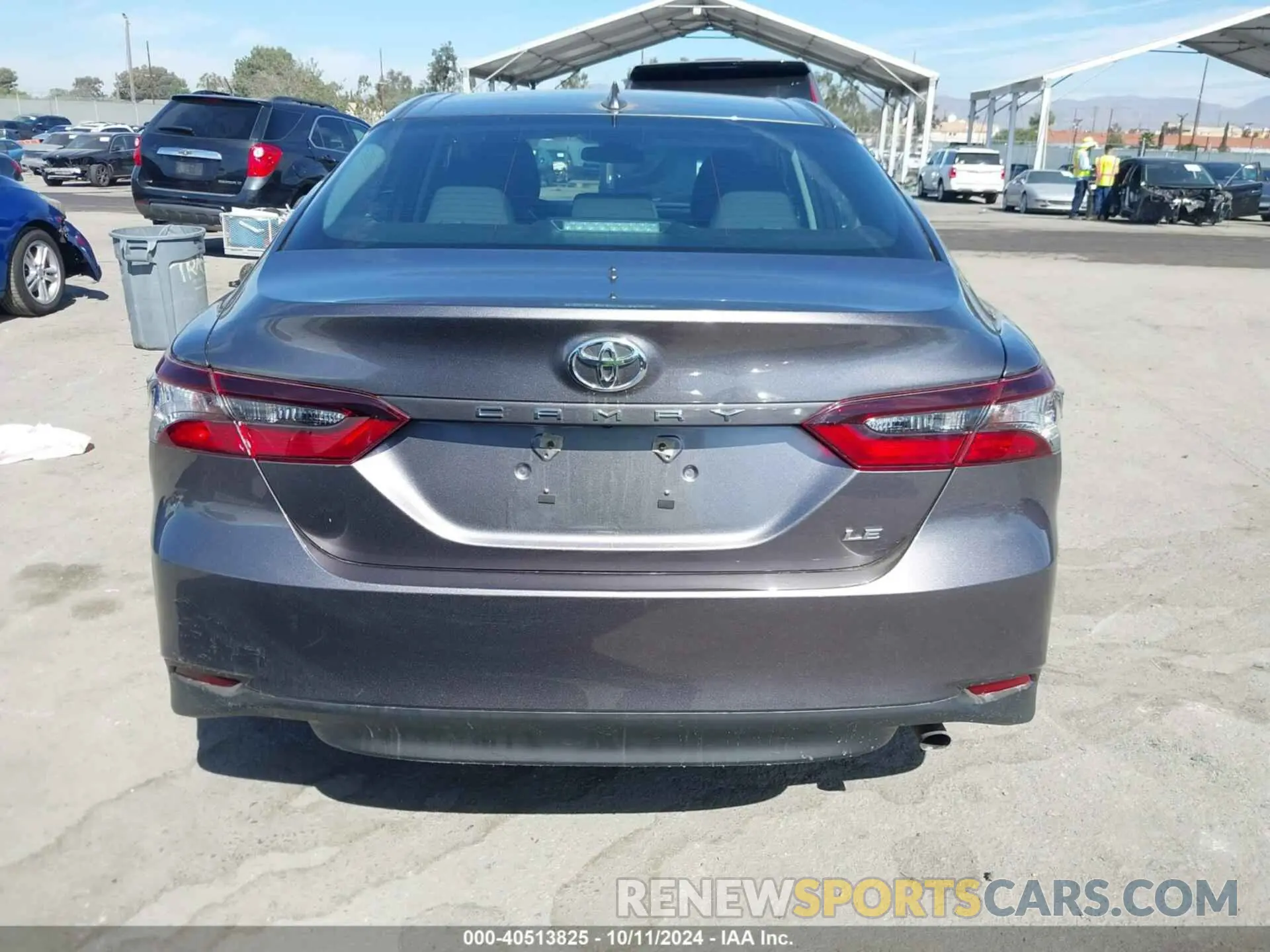 17 fotografías del automóvil dañado 4T1C11AK2RU204588 TOYOTA CAMRY 2024