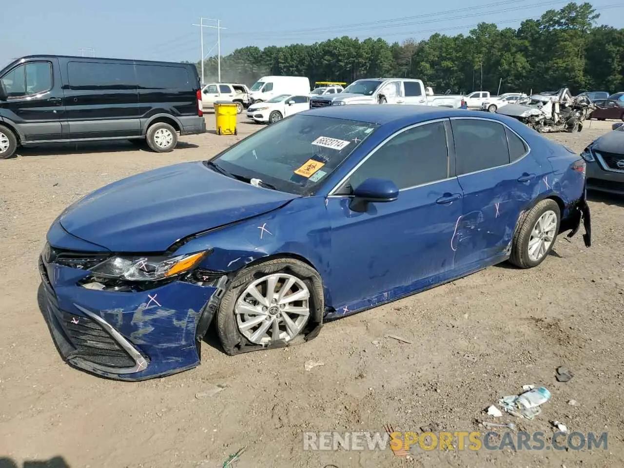 1 fotografías del automóvil dañado 4T1C11AK2RU232858 TOYOTA CAMRY 2024