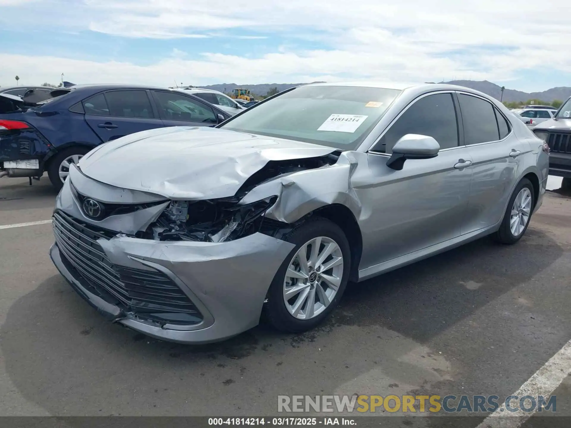 6 fotografías del automóvil dañado 4T1C11AK2RU915580 TOYOTA CAMRY 2024