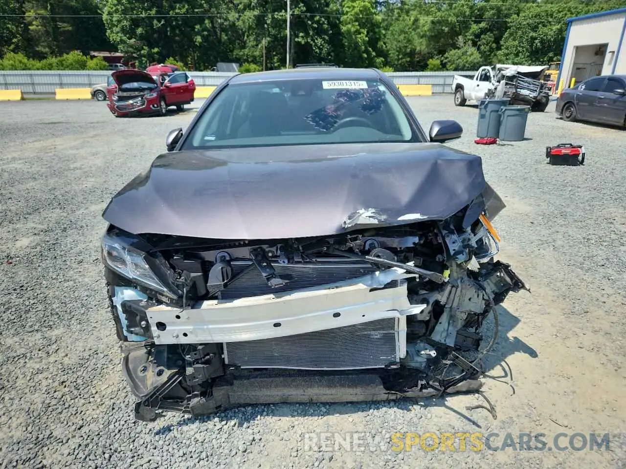 5 fotografías del automóvil dañado 4T1C11AK3RU867314 TOYOTA CAMRY 2024