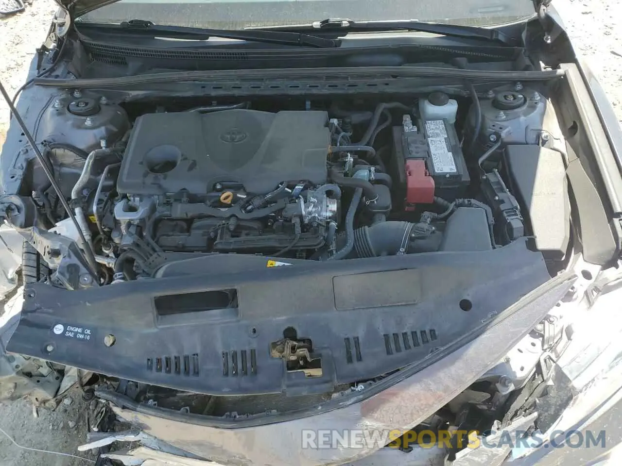 12 fotografías del automóvil dañado 4T1C11AK4RU896143 TOYOTA CAMRY 2024