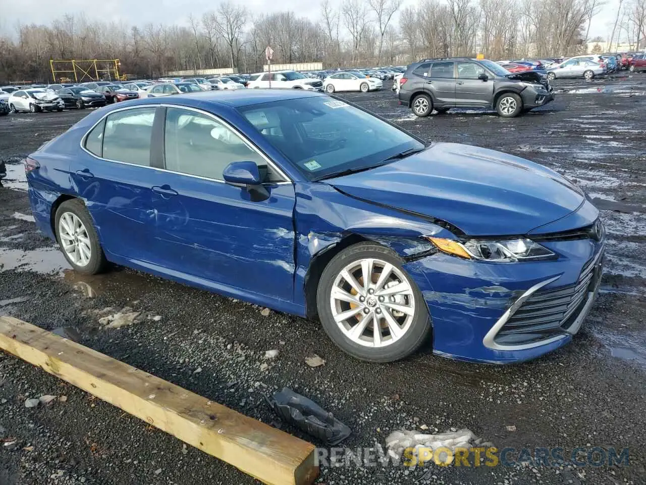 4 fotografías del automóvil dañado 4T1C11AK5RU247287 TOYOTA CAMRY 2024