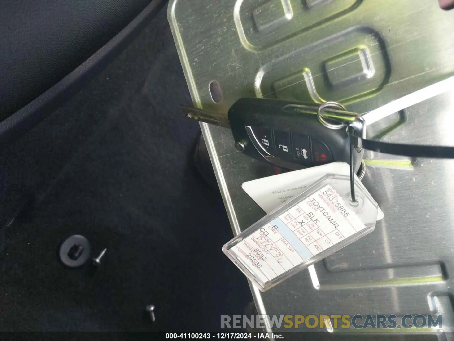 10 fotografías del automóvil dañado 4T1C11AK7RU884679 TOYOTA CAMRY 2024