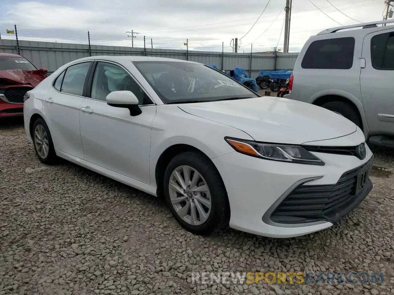 4 fotografías del automóvil dañado 4T1C11AK7RU898758 TOYOTA CAMRY 2024