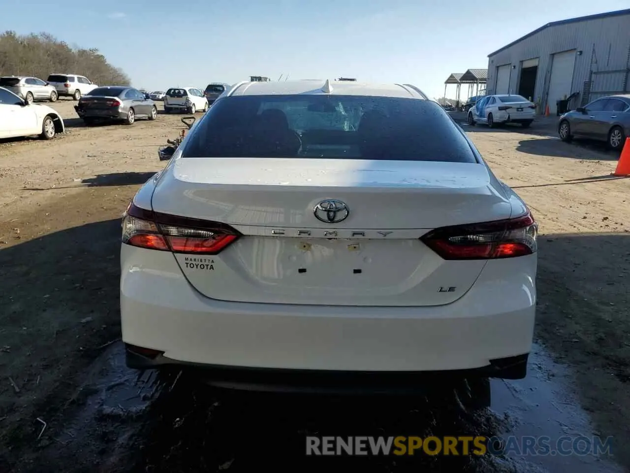 6 fotografías del automóvil dañado 4T1C11AK9RU871223 TOYOTA CAMRY 2024