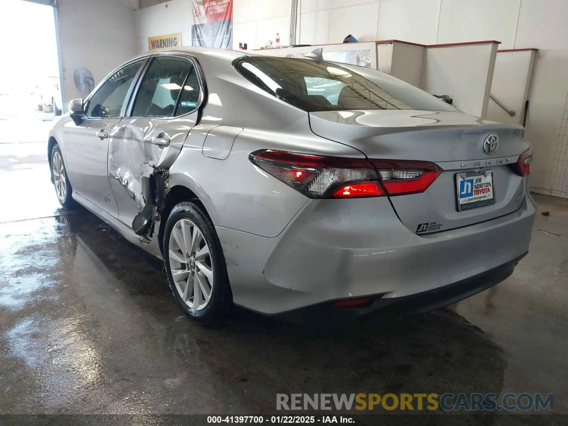 3 fotografías del automóvil dañado 4T1C11AK9RU876583 TOYOTA CAMRY 2024