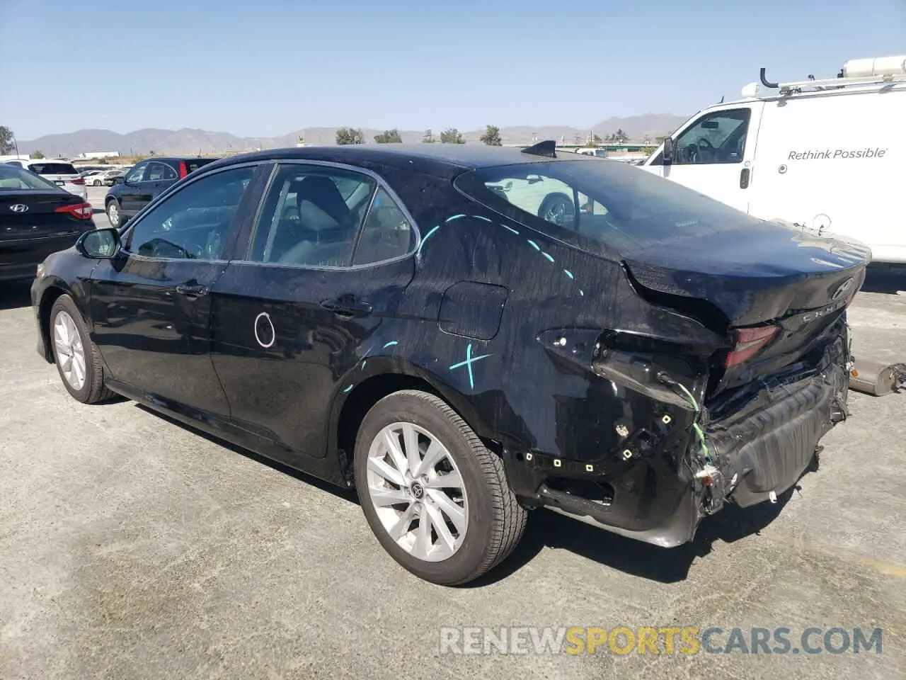 2 fotografías del automóvil dañado 4T1C11AK9RU891388 TOYOTA CAMRY 2024