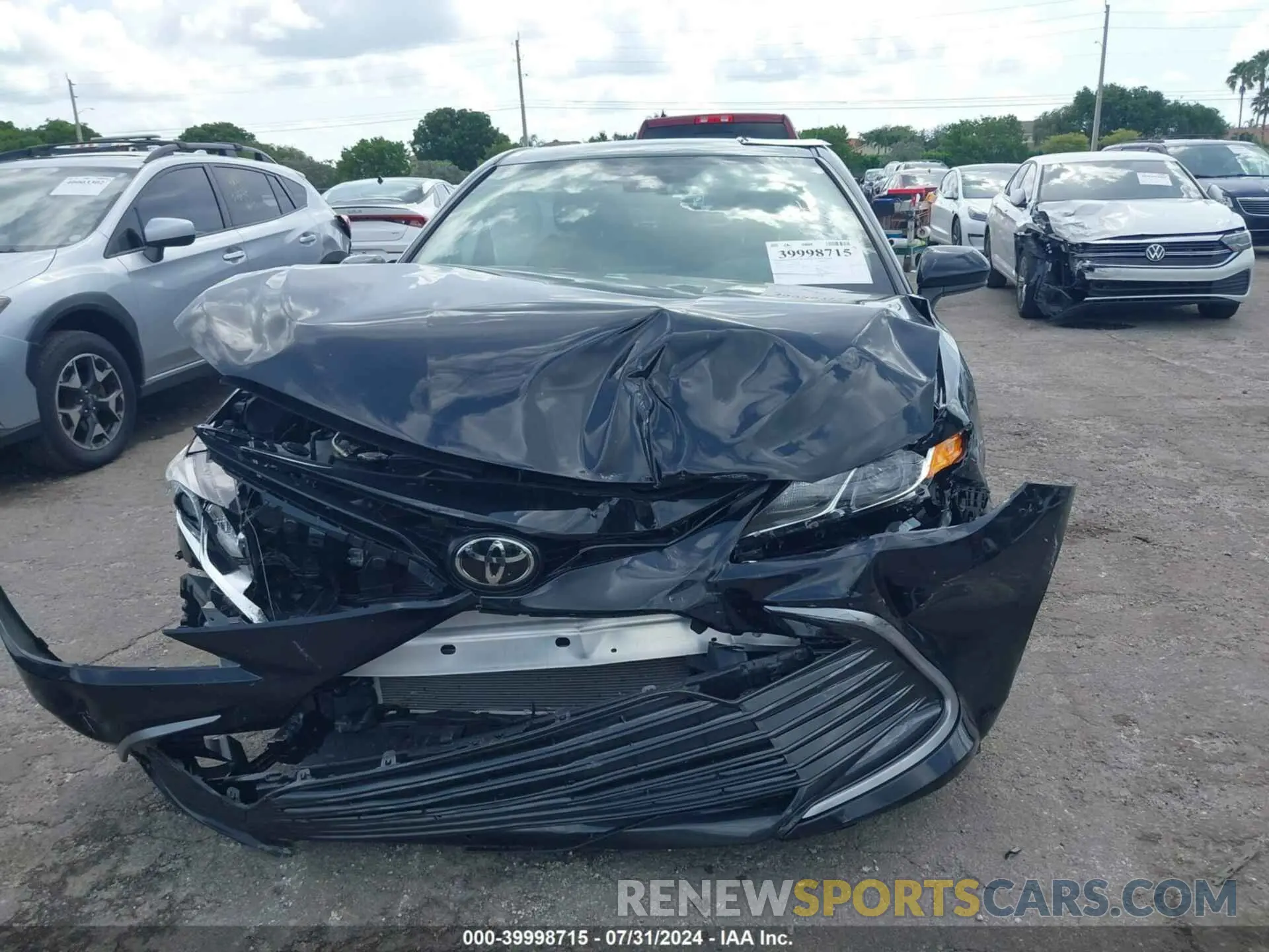 6 fotografías del automóvil dañado 4T1C11AK9RU904205 TOYOTA CAMRY 2024
