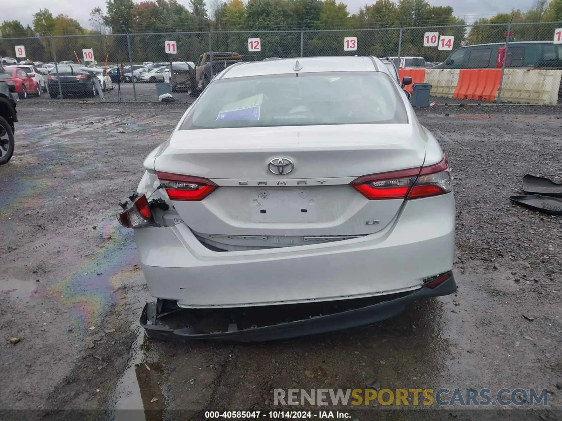 16 fotografías del automóvil dañado 4T1C11AKXRU204273 TOYOTA CAMRY 2024