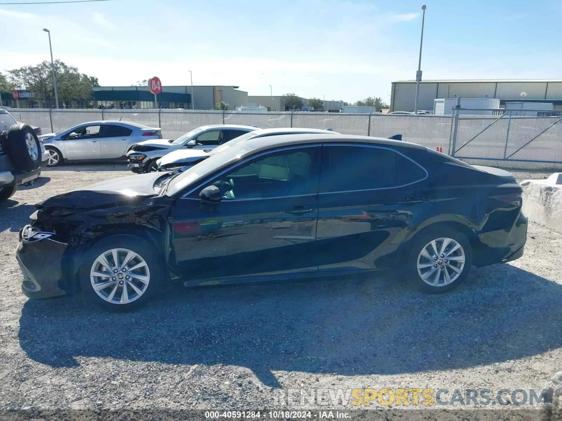 14 fotografías del automóvil dañado 4T1C11AKXRU236852 TOYOTA CAMRY 2024