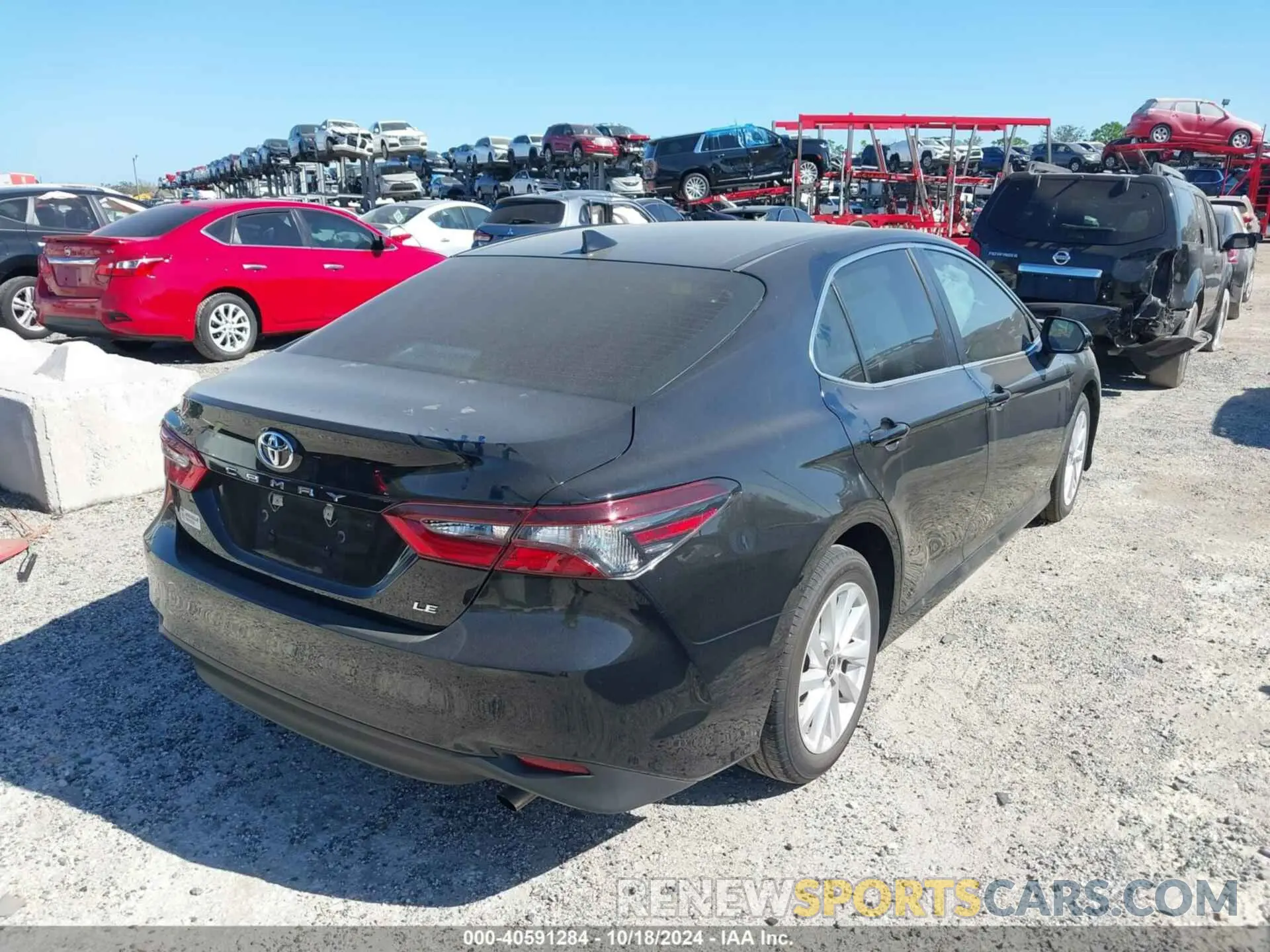 4 fotografías del automóvil dañado 4T1C11AKXRU236852 TOYOTA CAMRY 2024