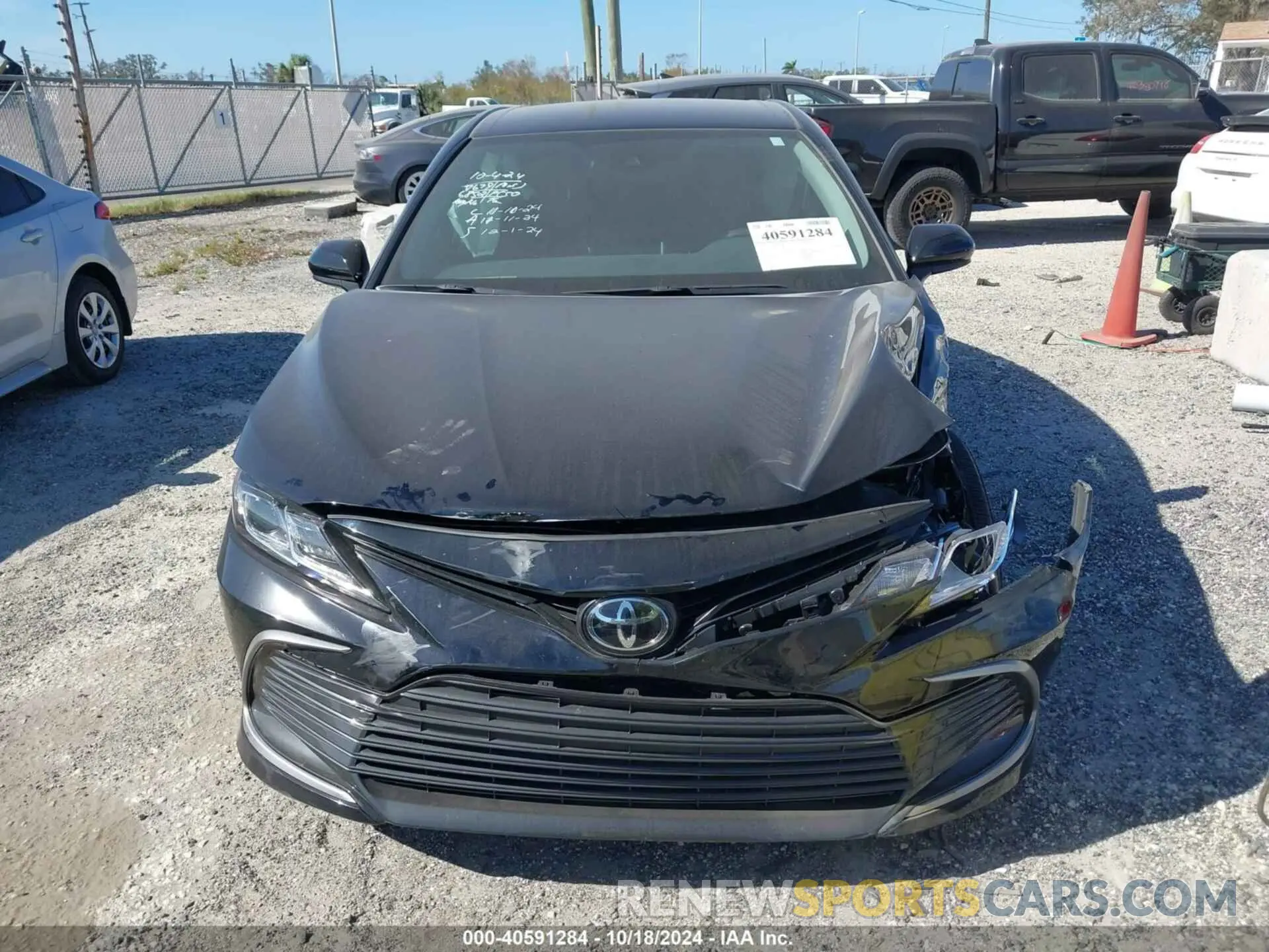 6 fotografías del automóvil dañado 4T1C11AKXRU236852 TOYOTA CAMRY 2024