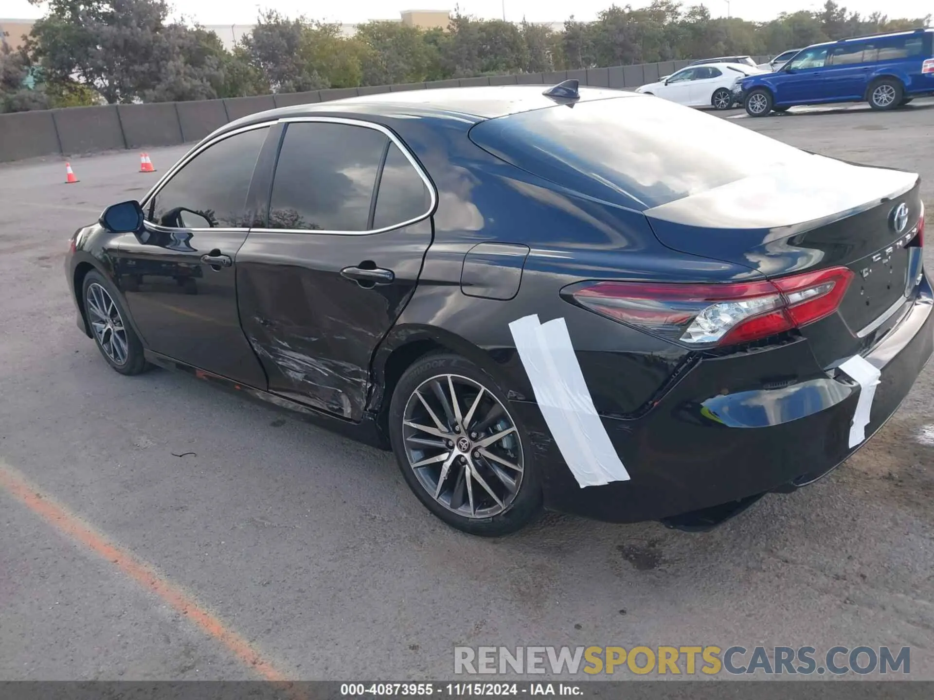 6 fotografías del automóvil dañado 4T1F11AK9RU856301 TOYOTA CAMRY 2024