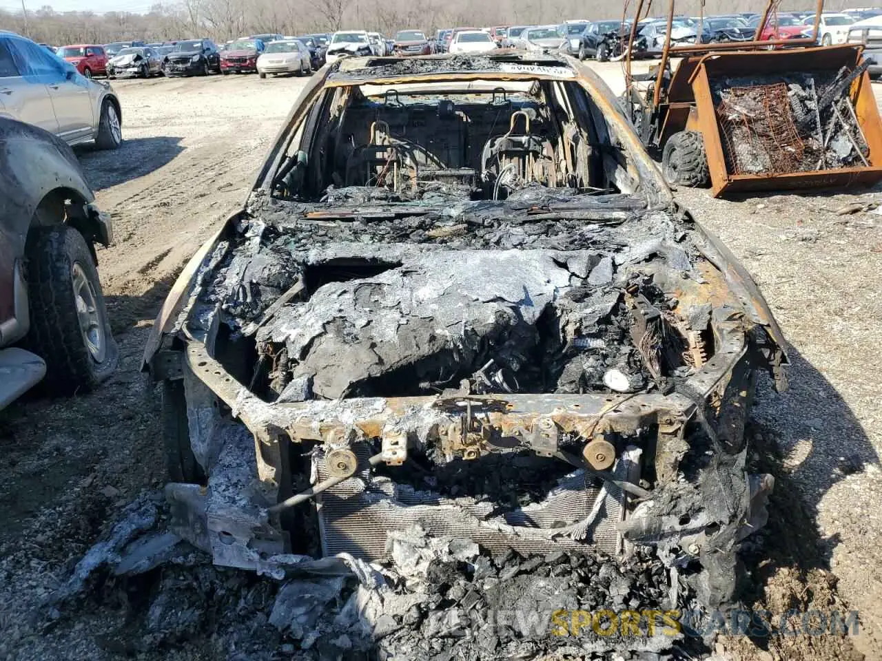 5 fotografías del automóvil dañado 4T1F11BK7RU108175 TOYOTA CAMRY 2024