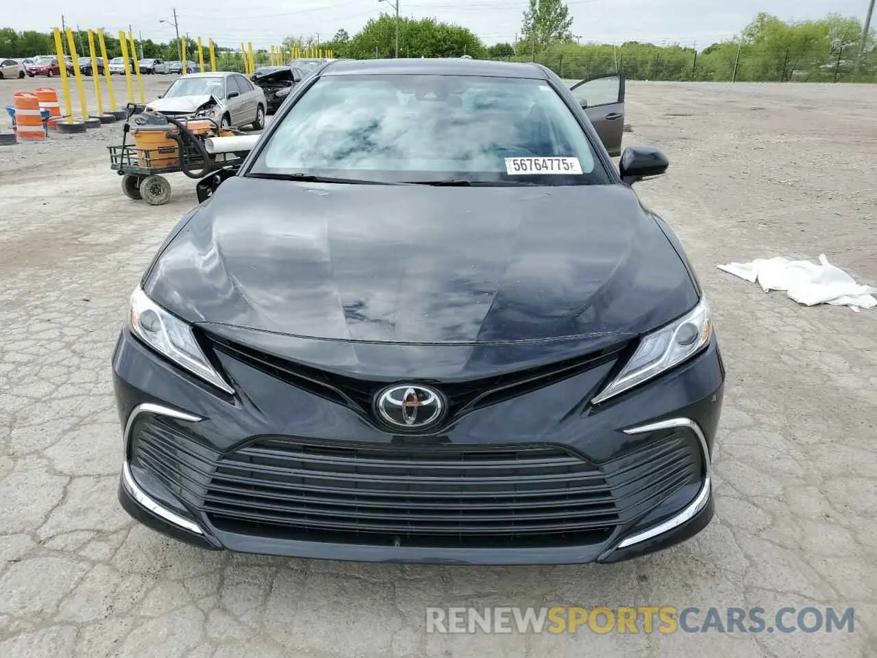 5 fotografías del automóvil dañado 4T1F11BKXRU130476 TOYOTA CAMRY 2024
