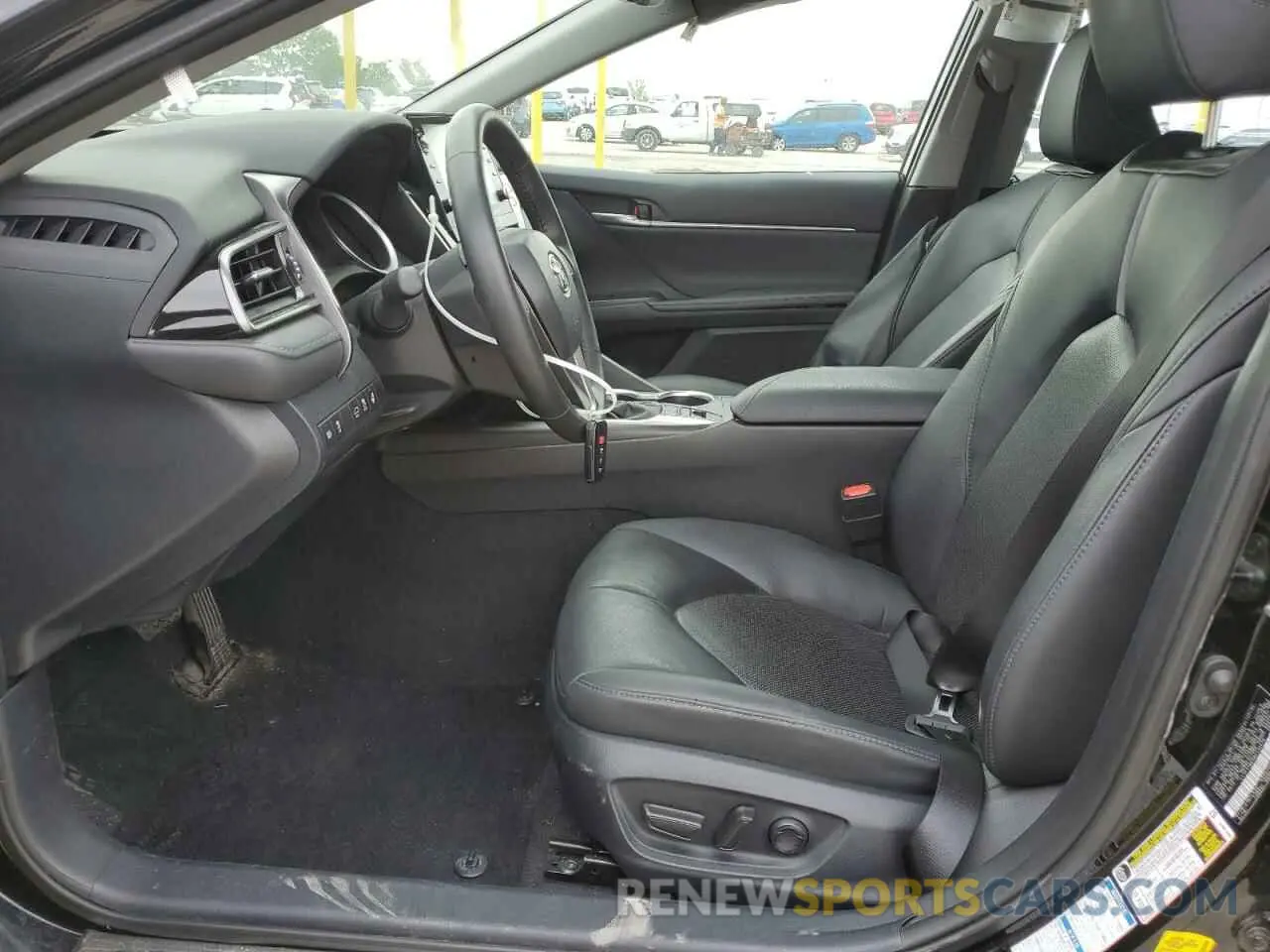 7 fotografías del automóvil dañado 4T1F11BKXRU130476 TOYOTA CAMRY 2024