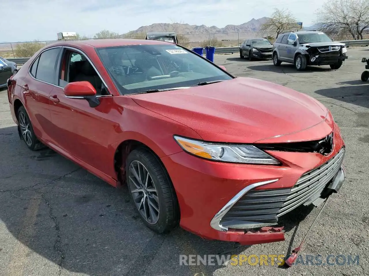 4 fotografías del automóvil dañado 4T1F31AK1RU061060 TOYOTA CAMRY 2024