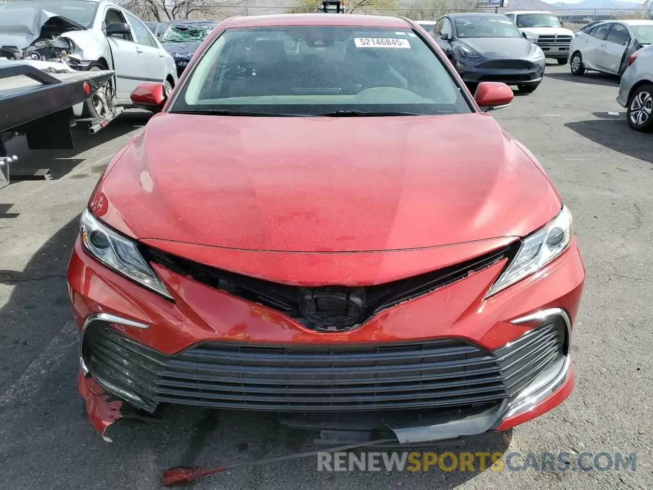 5 fotografías del automóvil dañado 4T1F31AK1RU061060 TOYOTA CAMRY 2024