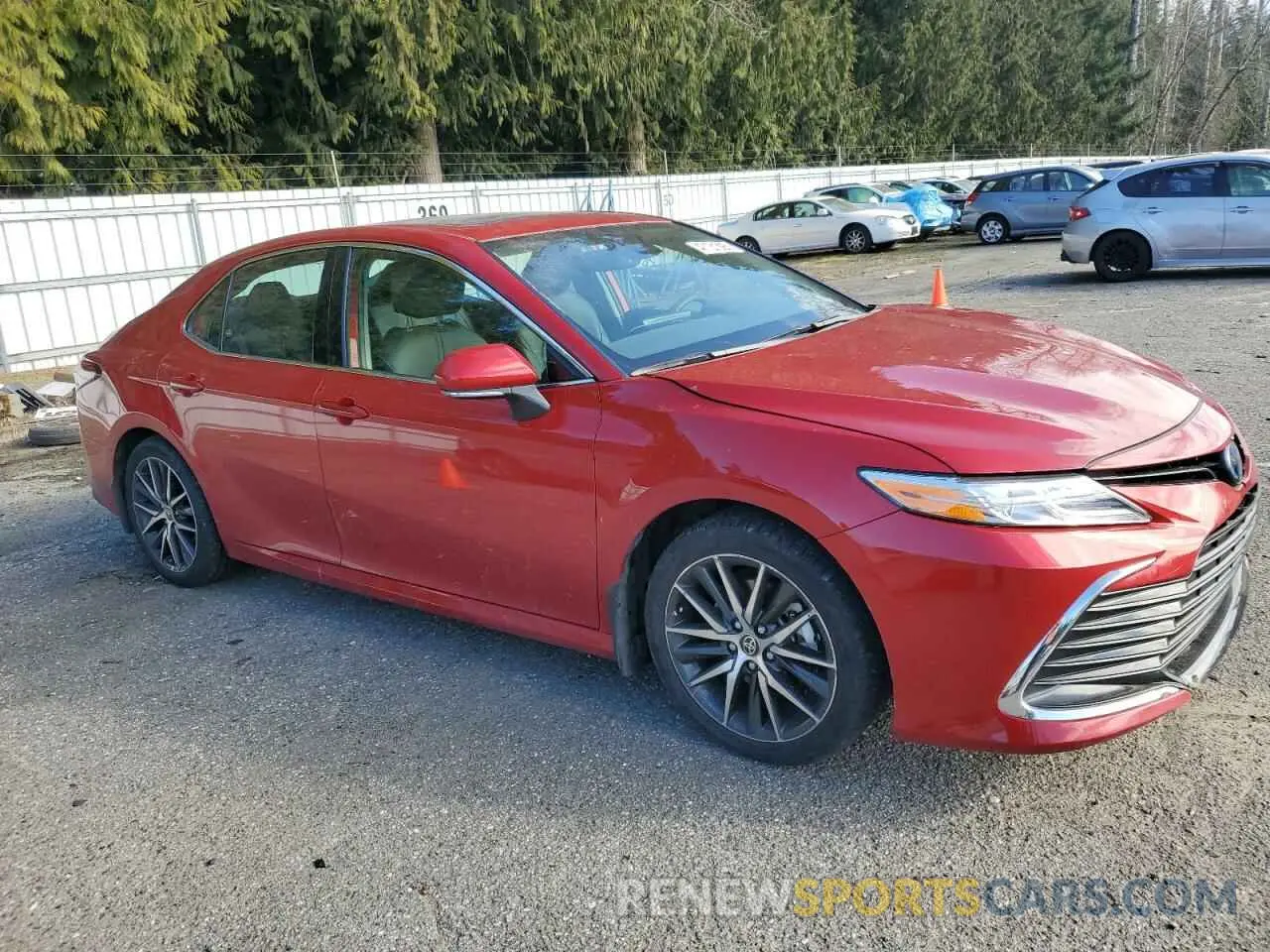 4 fotografías del automóvil dañado 4T1F31AK7RU065811 TOYOTA CAMRY 2024