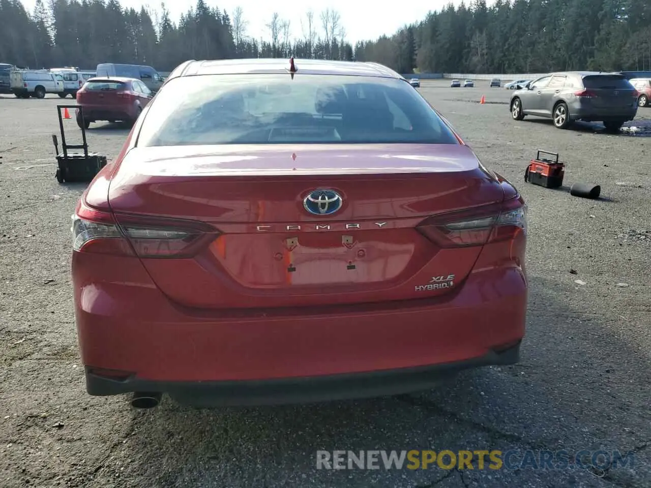 6 fotografías del automóvil dañado 4T1F31AK7RU065811 TOYOTA CAMRY 2024