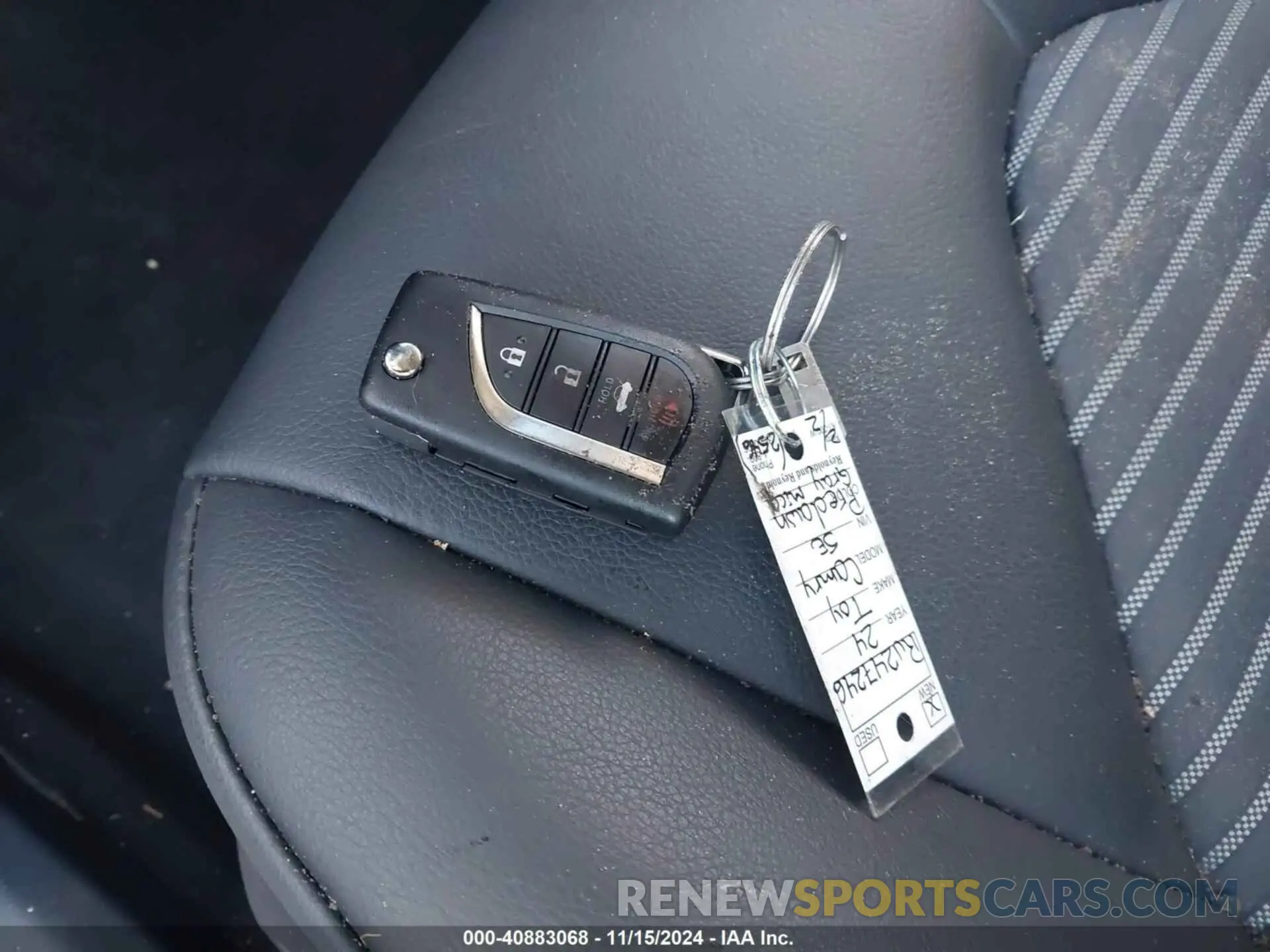 11 fotografías del automóvil dañado 4T1G11AK0RU247246 TOYOTA CAMRY 2024