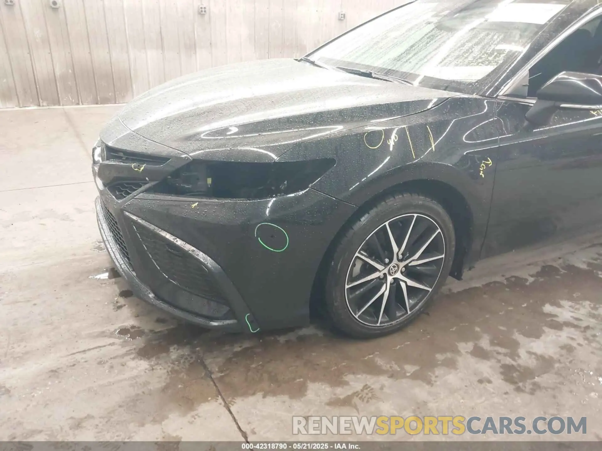 6 fotografías del automóvil dañado 4T1G11AK0RU852478 TOYOTA CAMRY 2024