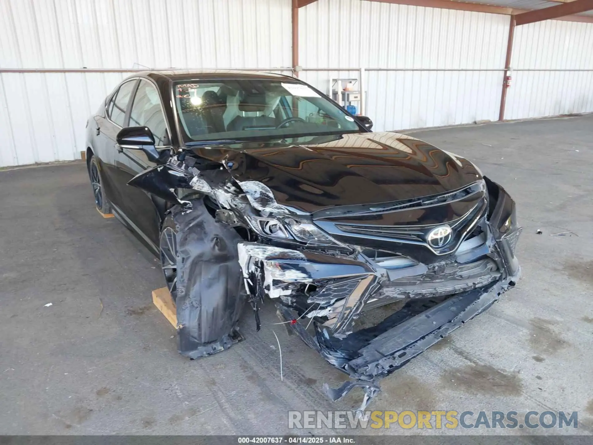 6 fotografías del automóvil dañado 4T1G11AK0RU855154 TOYOTA CAMRY 2024