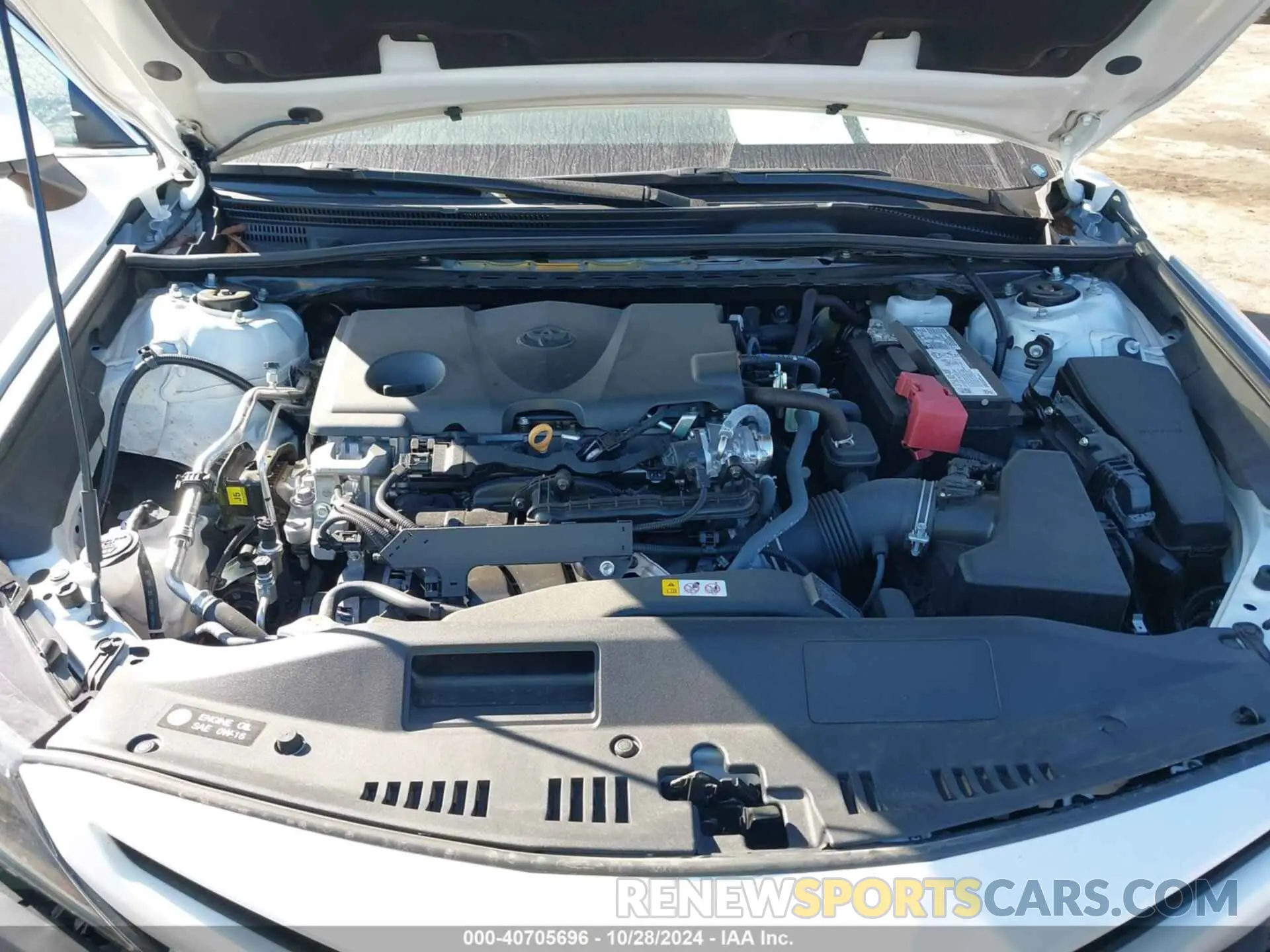 10 fotografías del automóvil dañado 4T1G11AK1RU227443 TOYOTA CAMRY 2024