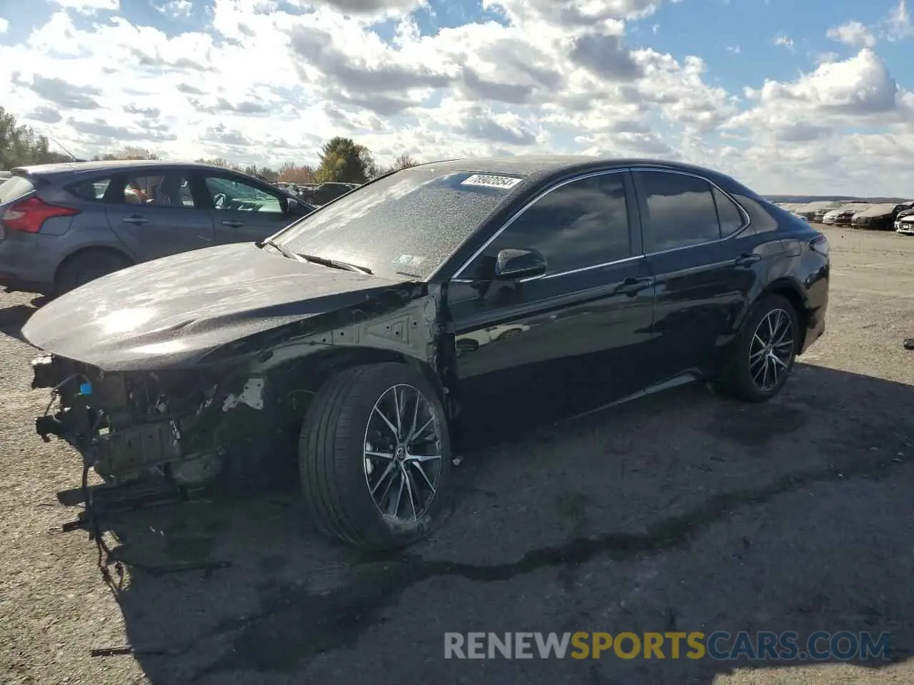 1 fotografías del automóvil dañado 4T1G11AK2RU887104 TOYOTA CAMRY 2024