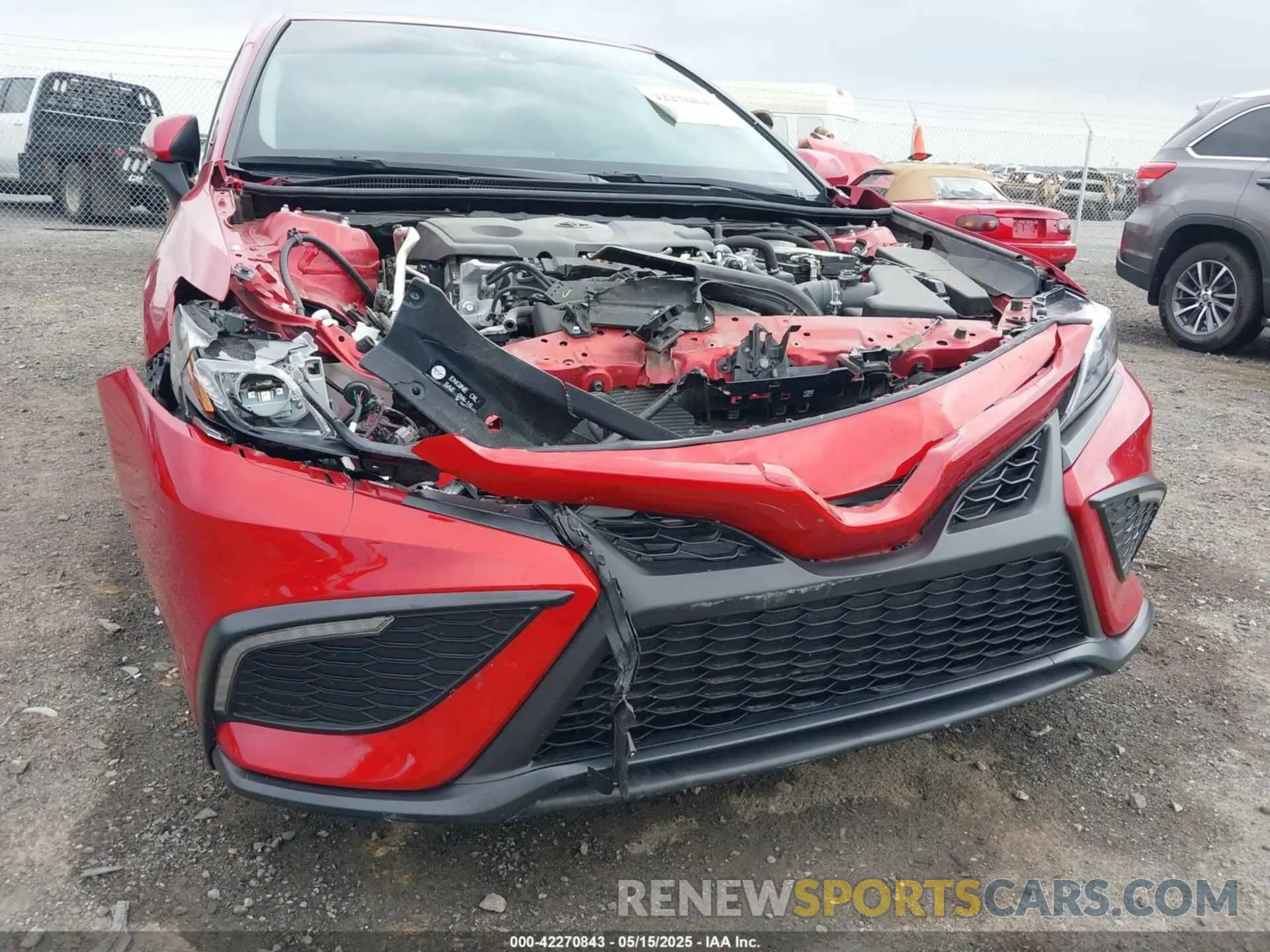 6 fotografías del automóvil dañado 4T1G11AK4RU218381 TOYOTA CAMRY 2024
