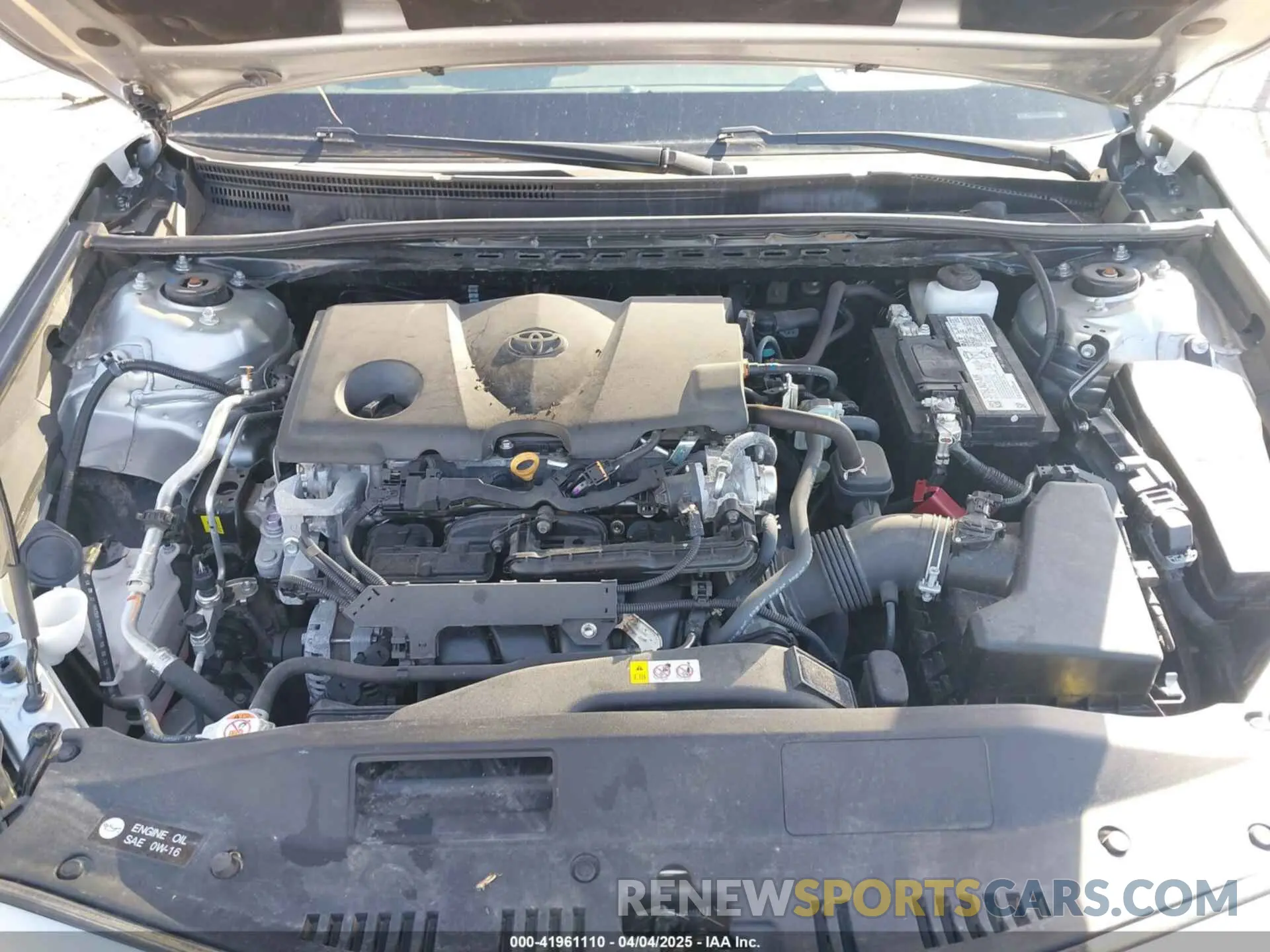 10 fotografías del automóvil dañado 4T1G11AK4RU903805 TOYOTA CAMRY 2024